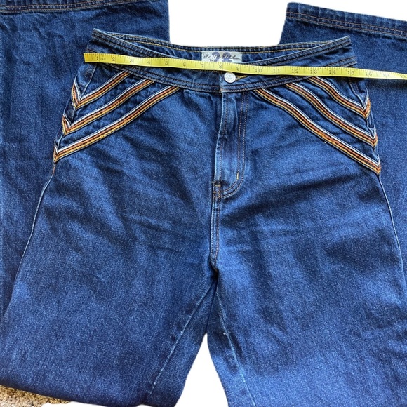 Free People Flared Jeans. Vintage Look. - Picture 9 of 9